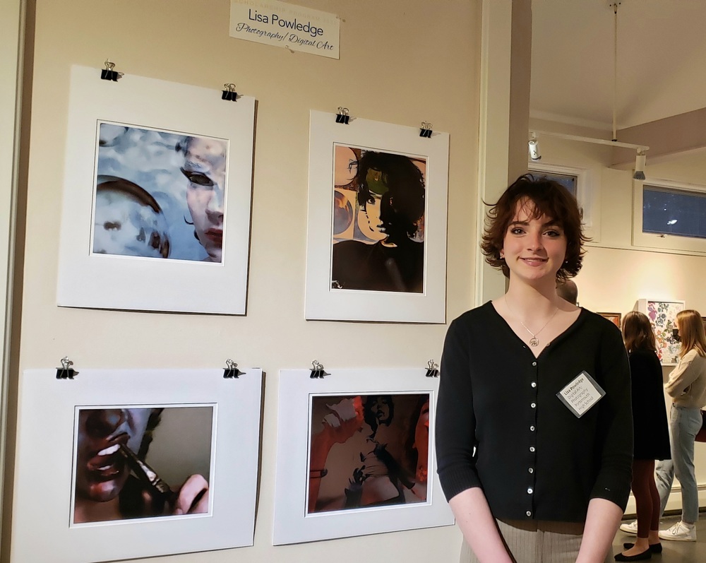 Congratulations to CTE Art Student, Lisa Powledge!